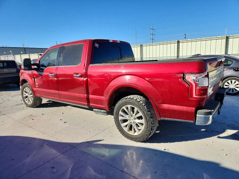 Photo 2 from auction – 2015 FORD F150 SUPER with VIN 1FTFW1EG0FFC90685