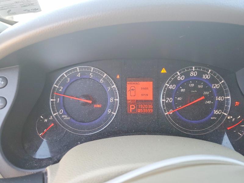 Photo 9 from auction – 2009 INFINITI EX35 BASE with VIN JNKAJ09F49M951511