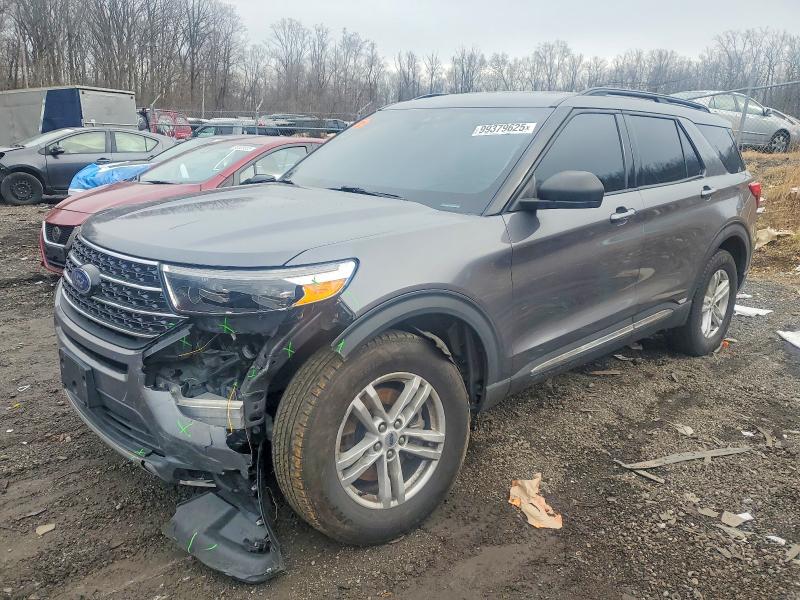 FORD EXPLORER 2021 with VIN 1FMSK8DH1MGB56946 - Photo from auction