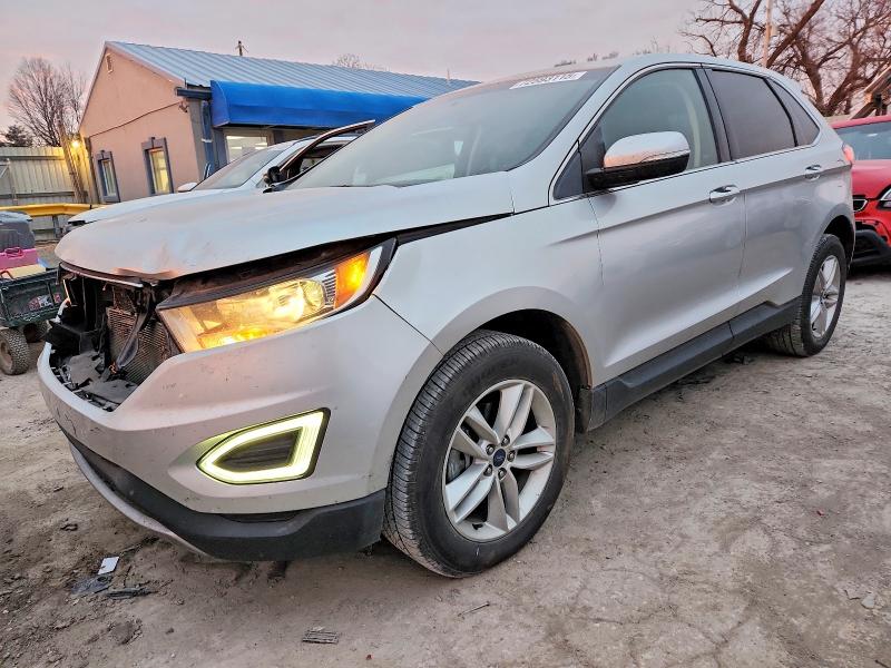 FORD EDGE SEL 2015 with VIN 2FMTK3J85FBB95822 - Photo from auction