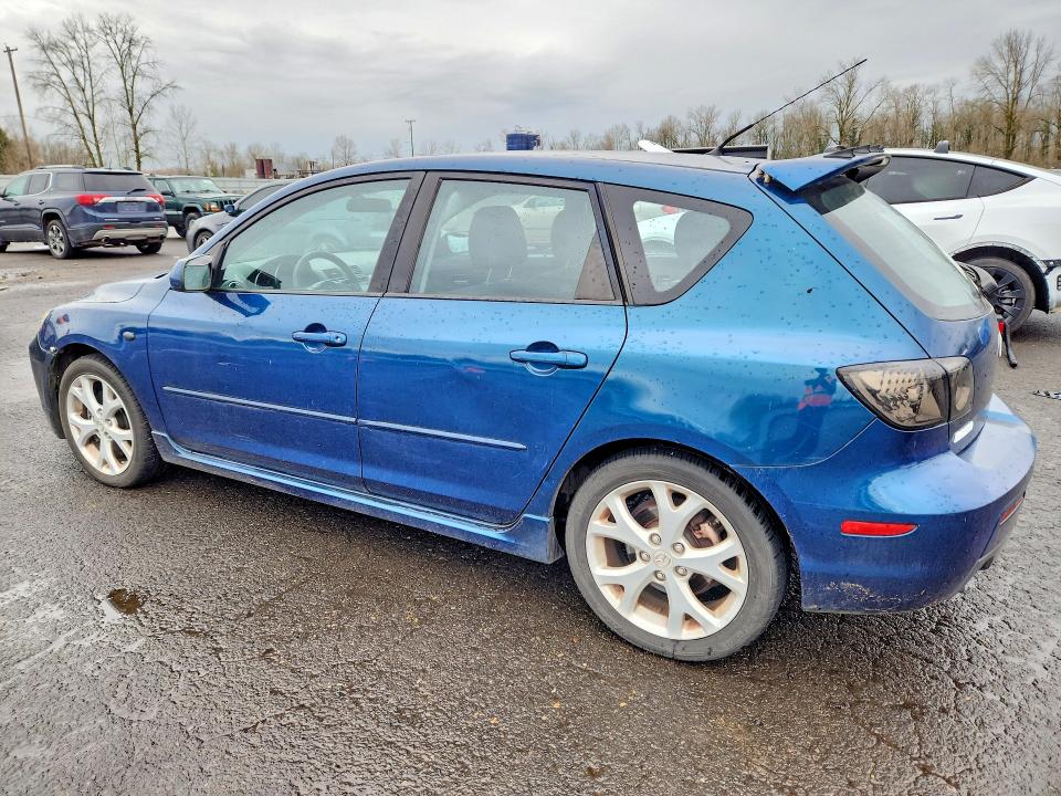 Photo 2 from auction – 2008 MAZDA 3 HATCHBAC with VIN JM1BK343681777457