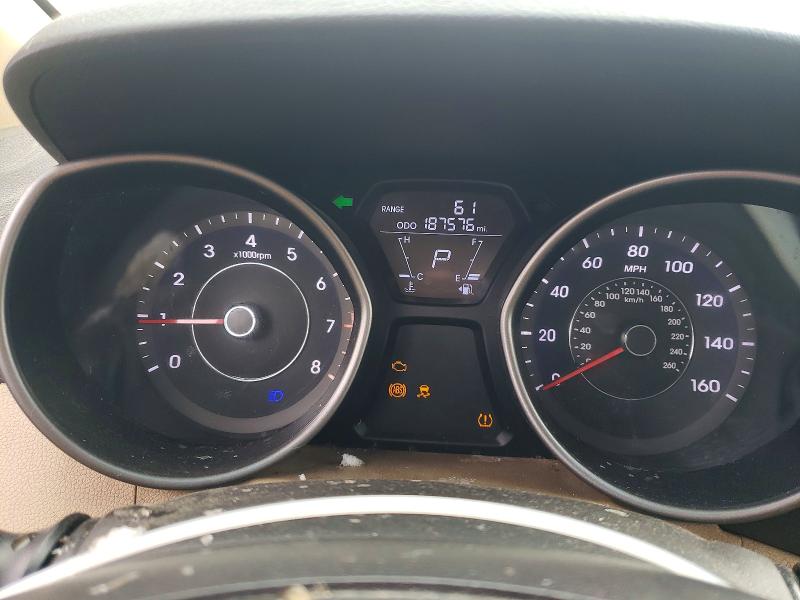 Photo 9 from auction – 2013 HYUNDAI ELANTRA GL with VIN 5NPDH4AE5DH378674