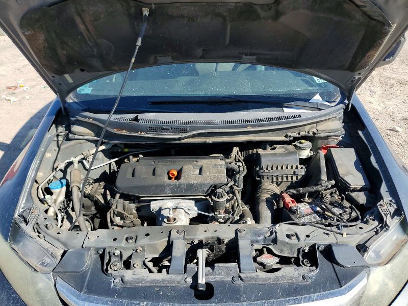 Photo 12 from auction – 2012 HONDA CIVIC HF with VIN 2HGFB2F62CH322510
