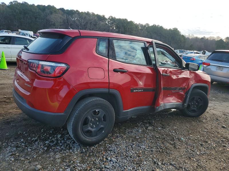 Photo 3 from auction – 2018 JEEP COMPASS with VIN 3C4NJCAB4JT124121