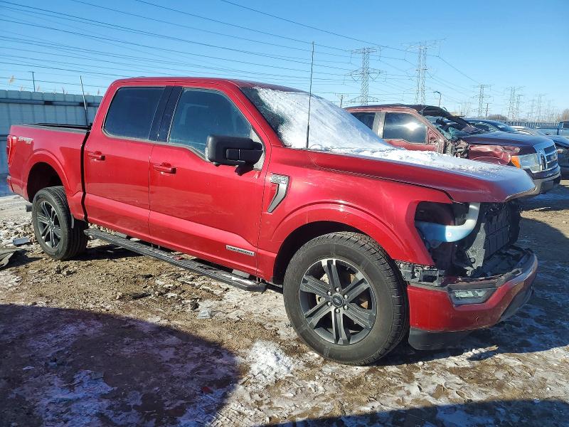 Photo 4 from auction – 2021 FORD F150 with VIN 1FTFW1ED2MFD01401