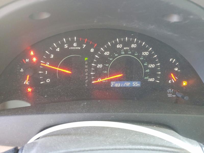 Photo 9 from auction – 2009 TOYOTA CAMRY with VIN 4T1BE46K99U837700