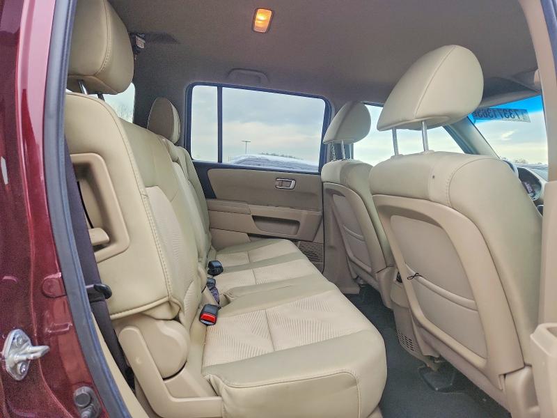 Photo 11 from auction – 2012 HONDA PILOT LX with VIN 5FNYF4H21CB021525