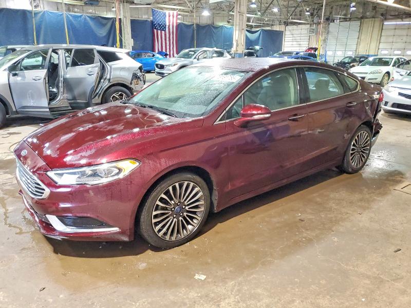 FORD FUSION SE 2018 with VIN 3FA6P0HD5JR193346 - Photo from auction