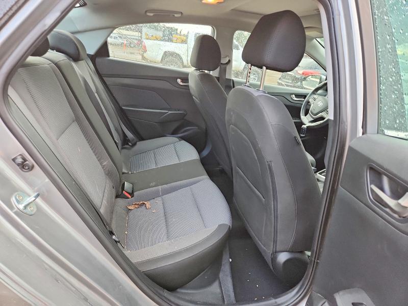 Photo 10 from auction – 2022 HYUNDAI ACCENT with VIN 3KPC34A68NE177750