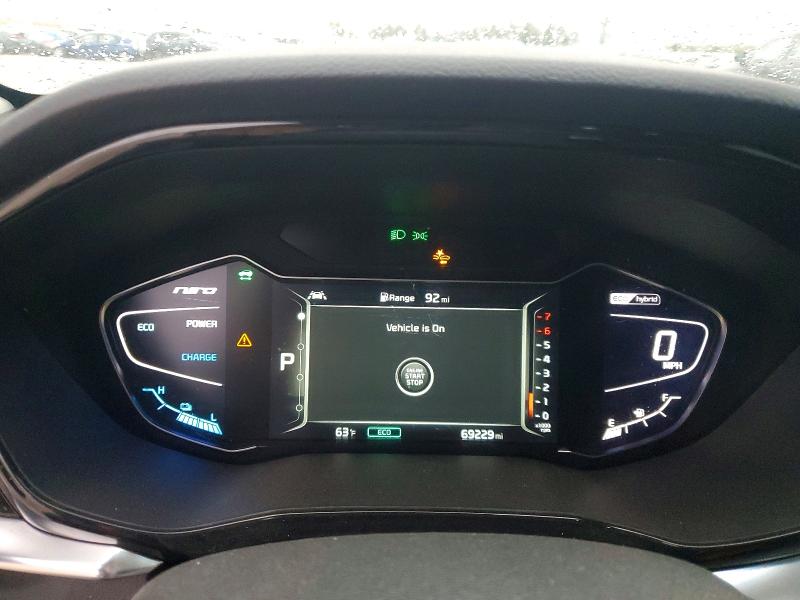 Photo 9 from auction – 2022 KIA NIRO with VIN KNDCC3LC5N5547044