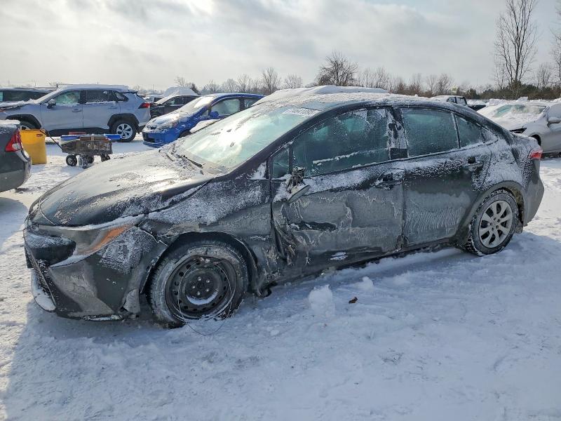 TOYOTA COROLLA LE 2020 with VIN 5YFBPRBE3LP138756 - Photo from auction