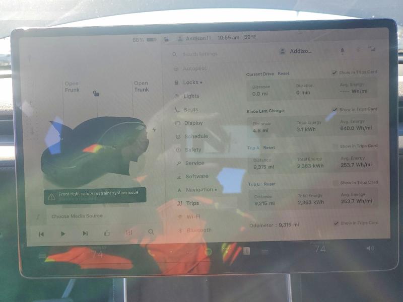 Photo 9 from auction – 2026 TESLA MODEL Y with VIN 7SAYGDED7TA416876