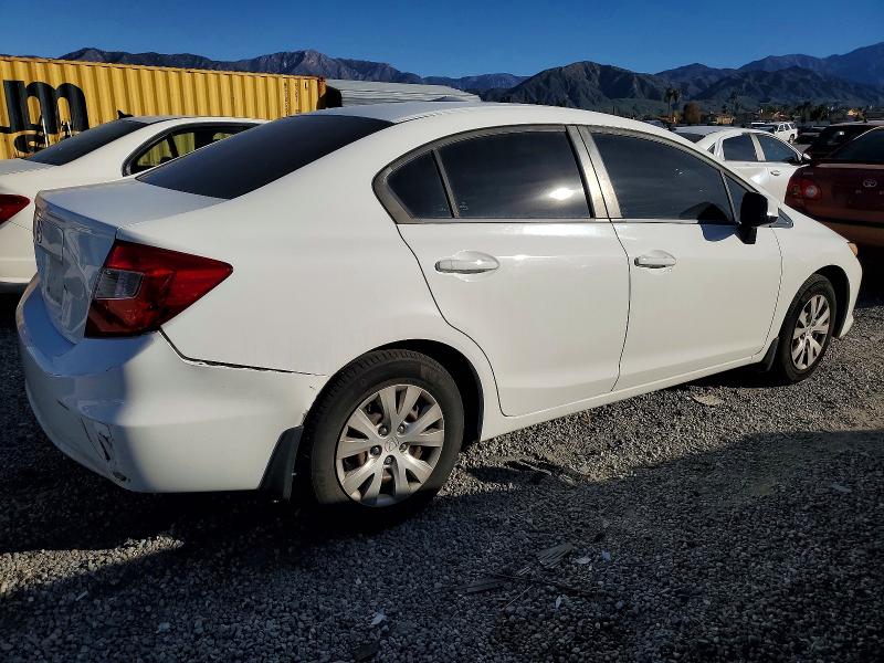 Photo 3 from auction – 2012 HONDA CIVIC LX with VIN 19XFB2F58CE356713