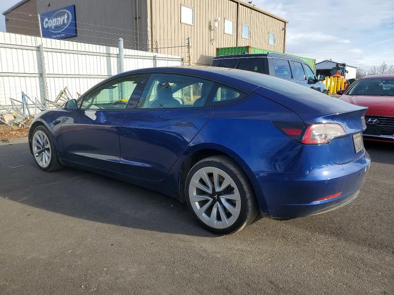 Photo 2 from auction – 2022 TESLA MODEL 3 with VIN 5YJ3E1EA4NF285574