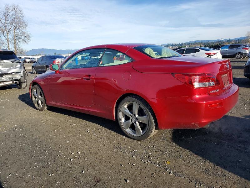Photo 2 from auction – 2010 LEXUS IS 250 with VIN JTHFF2C25A2506736