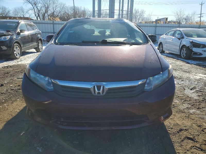 Photo 5 from auction – 2012 HONDA CIVIC LX with VIN 2HGFB2F5XCH574867