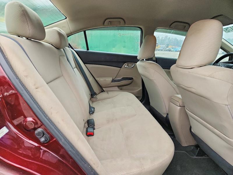 Photo 10 from auction – 2013 HONDA CIVIC with VIN 19XFB2F51DE205567
