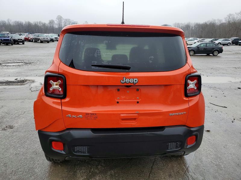 Photo 6 from auction – 2018 JEEP RENEGADE S with VIN ZACCJBABXJPH76377