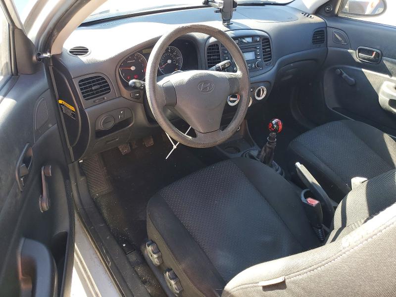 Photo 8 from auction – 2008 HYUNDAI ACCENT GS with VIN KMHCM36C48U074090