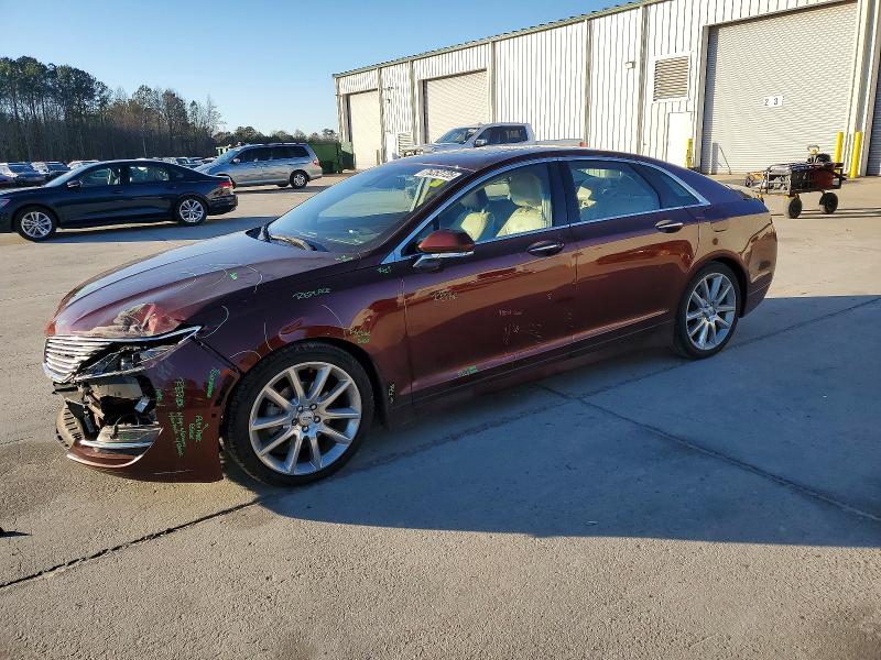 LINCOLN MKZ 2015 with VIN 3LN6L2LU6FR625437 - Photo from auction