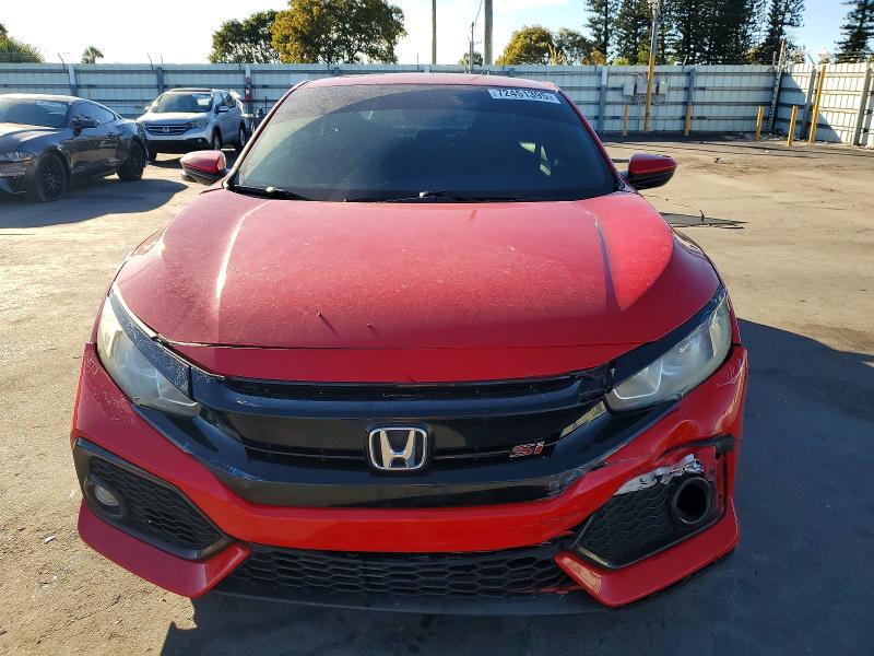 Photo 5 from auction – 2019 HONDA CIVIC SI with VIN 2HGFC3A59KH753622