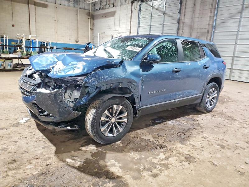 CHEVROLET EQUINOX 2025 with VIN 3GNAXHEG2SL111442 - Photo from auction