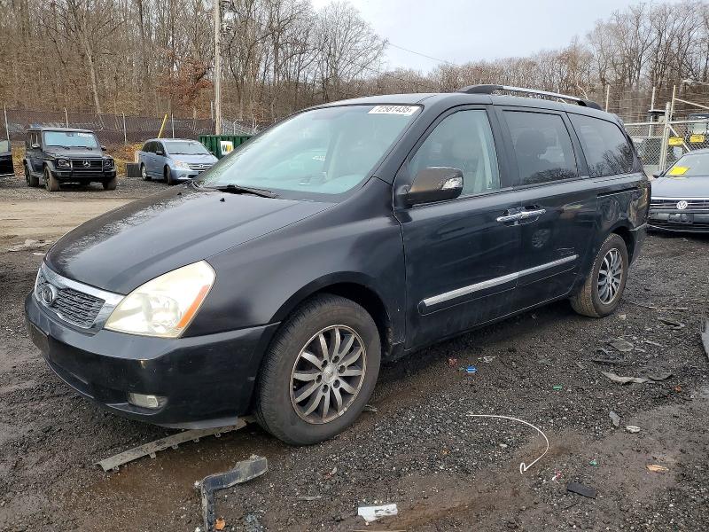 KIA SEDONA EX 2011 with VIN KNDMH4C73B6400886 - Photo from auction