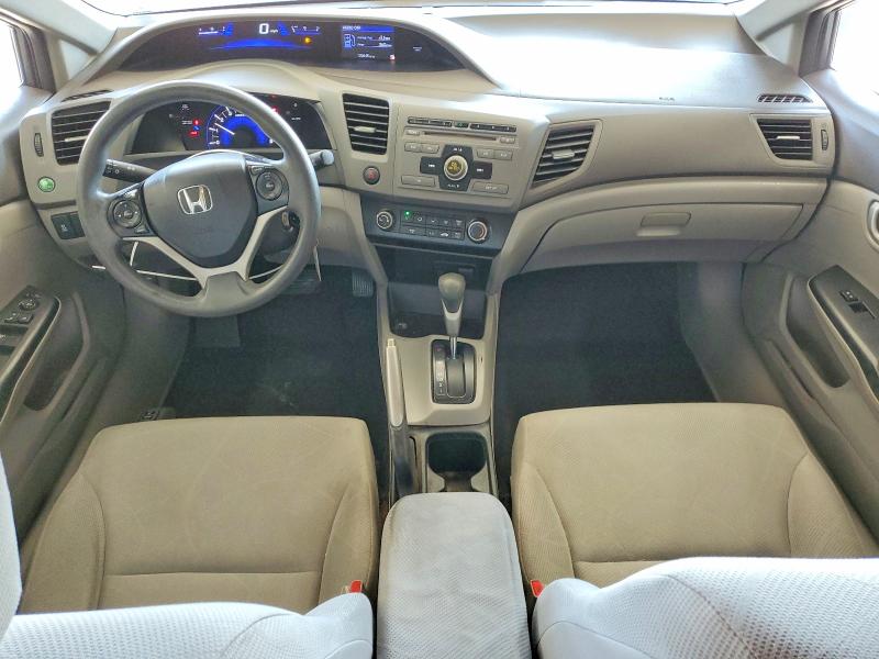 Photo 8 from auction – 2012 HONDA CIVIC SEDA with VIN 19XFB2F5XCE021727