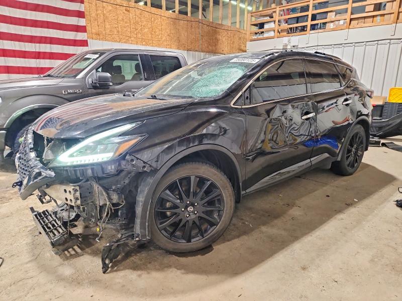 NISSAN MURANO 2022 with VIN 5N1AZ2BJ8NC121842 - Photo from auction