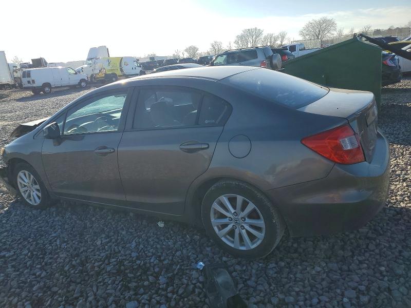 Photo 2 from auction – 2012 HONDA CIVIC EX with VIN 19XFB2F84CE041434
