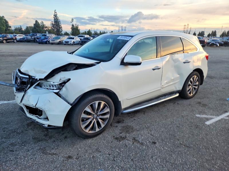 ACURA MDX TECHNO 2016 with VIN 5FRYD4H49GB033174 - Photo from auction