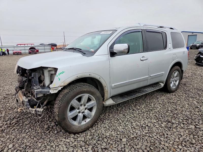 NISSAN ARMADA SV 2012 with VIN 5N1AA0NE1CN619277 - Photo from auction