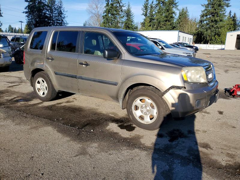 Photo 4 from auction – 2009 HONDA PILOT LX with VIN 5FNYF38299B021341