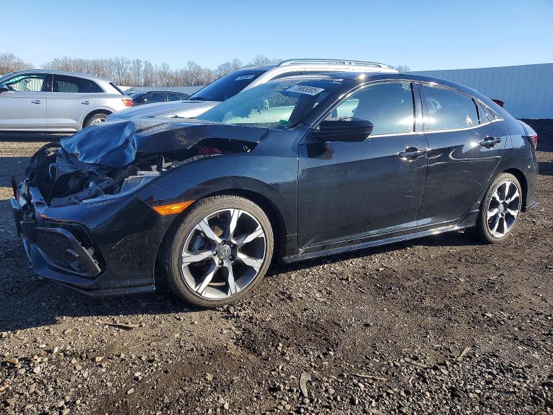Photo 1 from auction – 2018 HONDA CIVIC with VIN SHHFK7H40JU219935