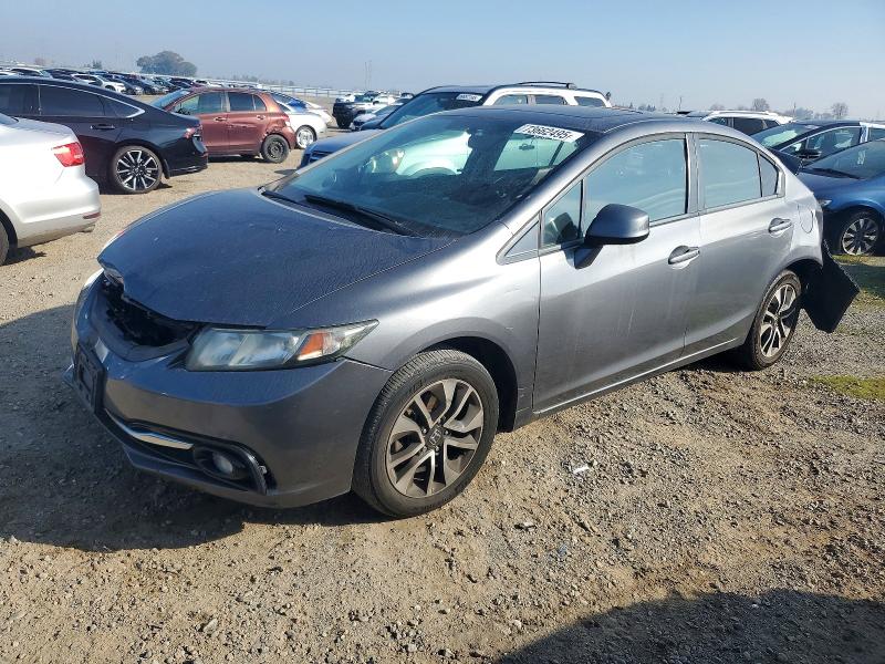 HONDA CIVIC EXL 2013 with VIN 19XFB2F93DE256894 - Photo from auction