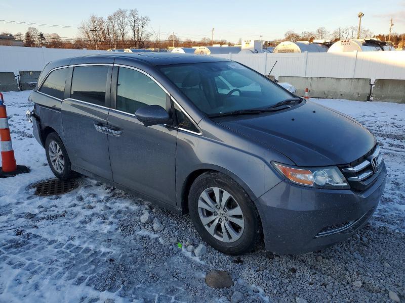 Photo 4 from auction – 2016 HONDA ODYSSEY with VIN 5FNRL5H67GB058042