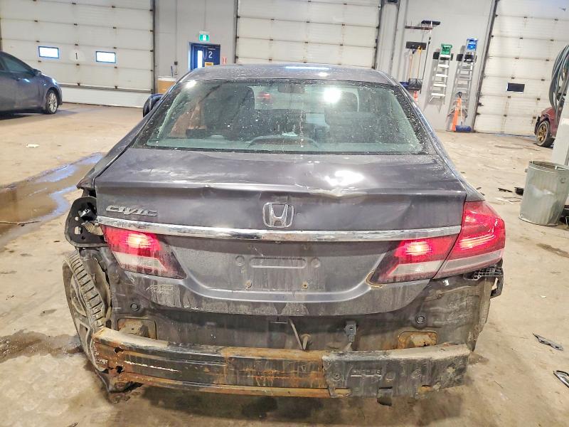Photo 6 from auction – 2014 HONDA CIVIC with VIN 2HGFB2F51EH034276