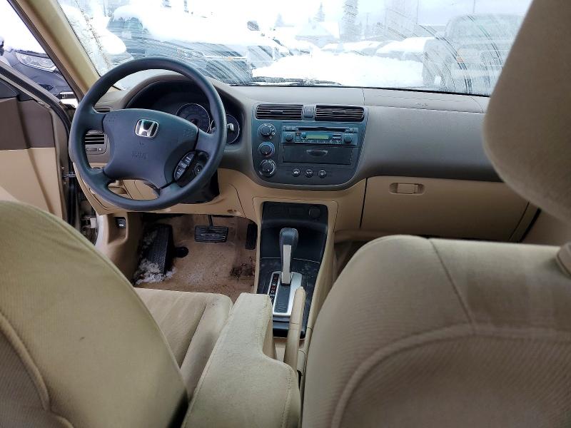 Photo 8 from auction – 2005 HONDA CIVIC with VIN 2HGES16665H034935