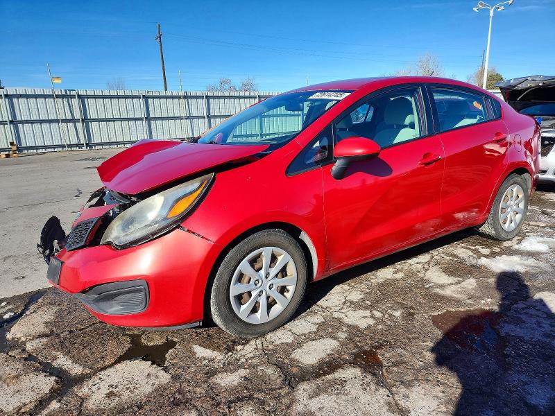 KIA RIO LX 2012 with VIN KNADM4A39C6073095 - Photo from auction