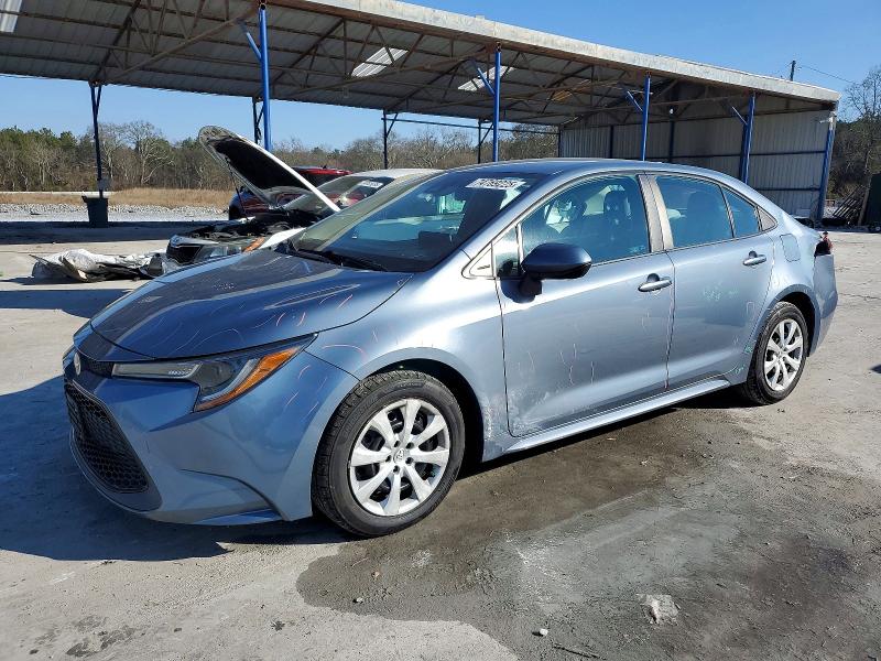 TOYOTA COROLLA LE 2021 with VIN 5YFEPMAE1MP179406 - Photo from auction
