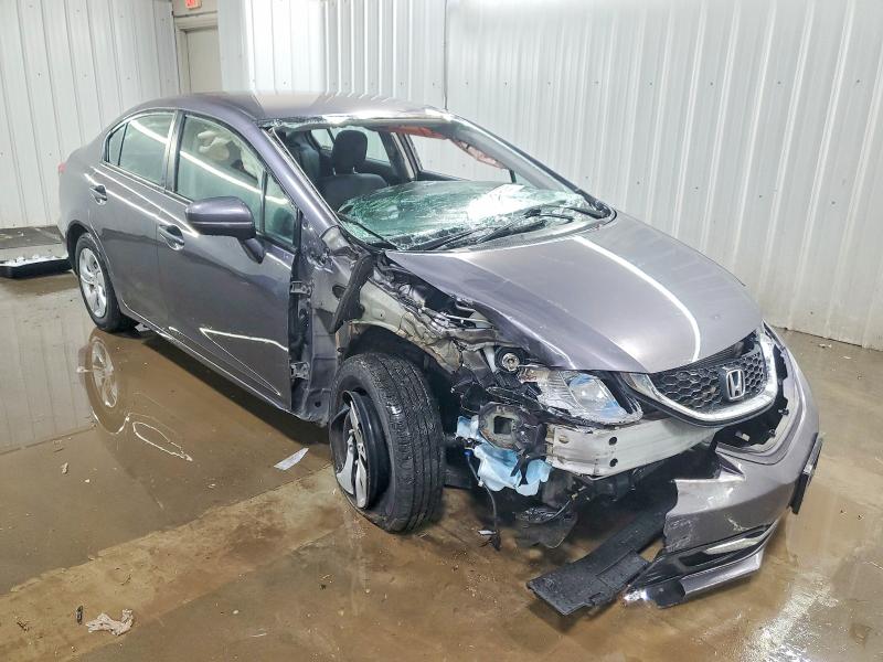 Foto 4 de la subasta – 2015 HONDA CIVIC con VIN 19XFB2F54FE118491