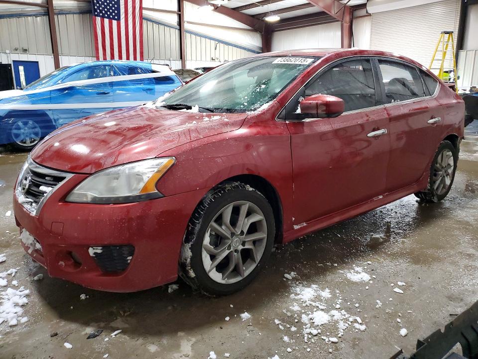 Photo 1 from auction – 2014 NISSAN SENTRA S with VIN 3N1AB7AP1EL608089