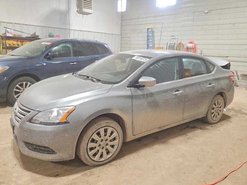 NISSAN SENTRA S 2014 with VIN 3N1AB7AP7EL615791 - Photo from auction
