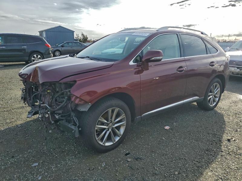 LEXUS RX 450H 2014 with VIN JTJBC1BA7E2452418 - Photo from auction