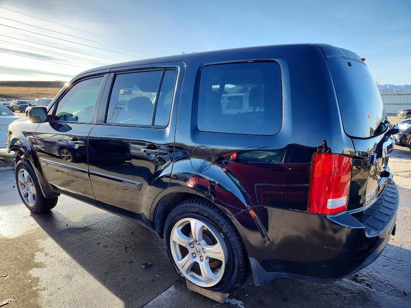 Photo 2 from auction – 2012 HONDA PILOT EXL with VIN 5FNYF4H54CB059938