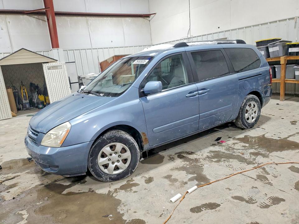 KIA SEDONA EX 2008 with VIN KNDMB233786263642 - Photo from auction