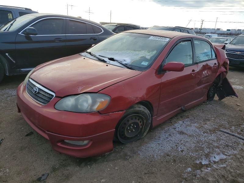 TOYOTA COROLLA CE 2008 with VIN 1NXBR32E18Z037339 - Photo from auction