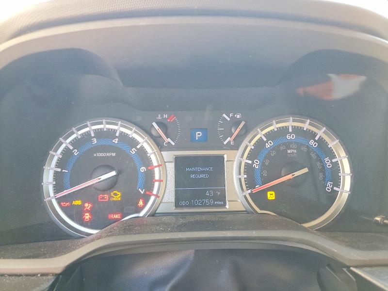 Photo 9 from auction – 2017 TOYOTA 4RUNNER SR with VIN JTEZU5JR8H5150261