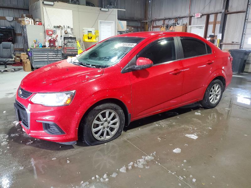 CHEVROLET SONIC LT 2019 with VIN 1G1JD5SB9K4107637 - Photo from auction