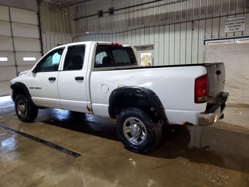 Photo 2 from auction – 2003 DODGE RAM 2500 S with VIN 3D7KU28D43G704269